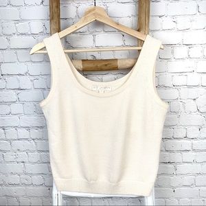 St. John | Sleeveless Knit Top